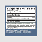 Supplement facts label for Cholarest SC, highlighting ingredients to maintain healthy cholesterol levels.