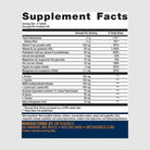 Supplement facts label for Collagenics, featuring collagen-supporting ingredients for skin and joint health.