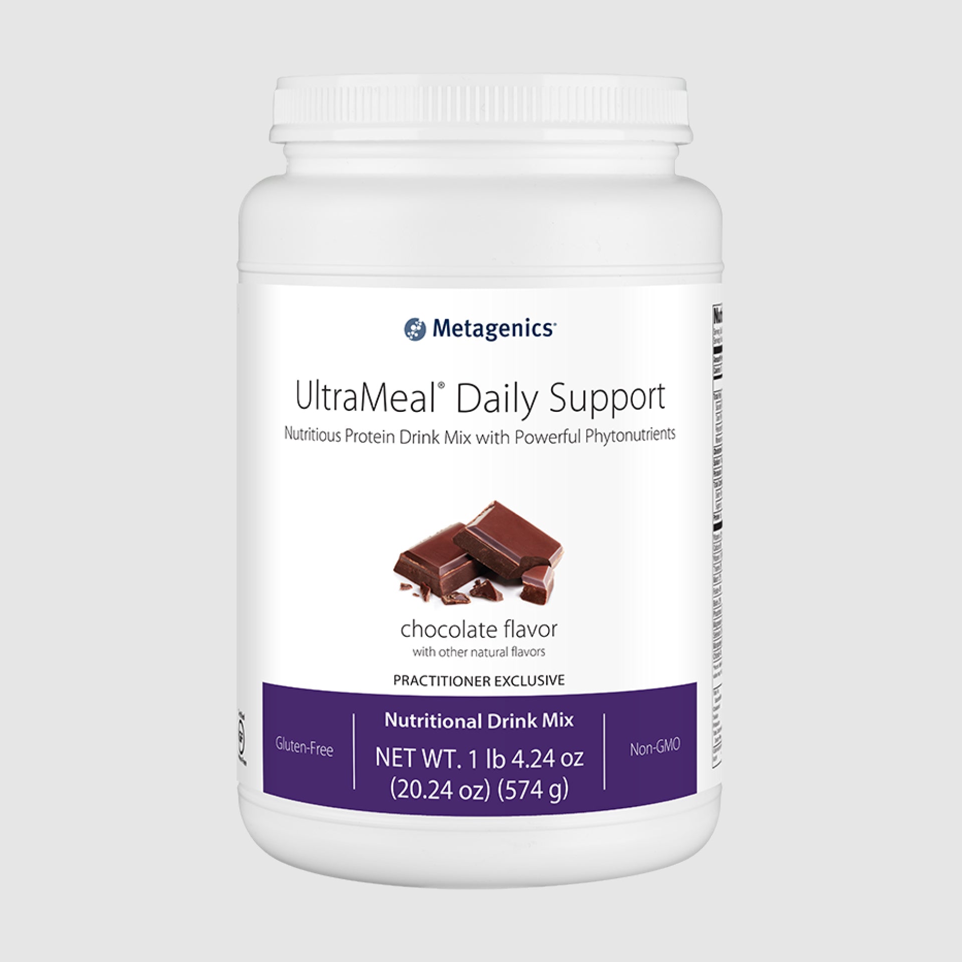 UltraMeal Daily Support supplement bottle, a nutritional shake for daily wellness and balanced nutrition.